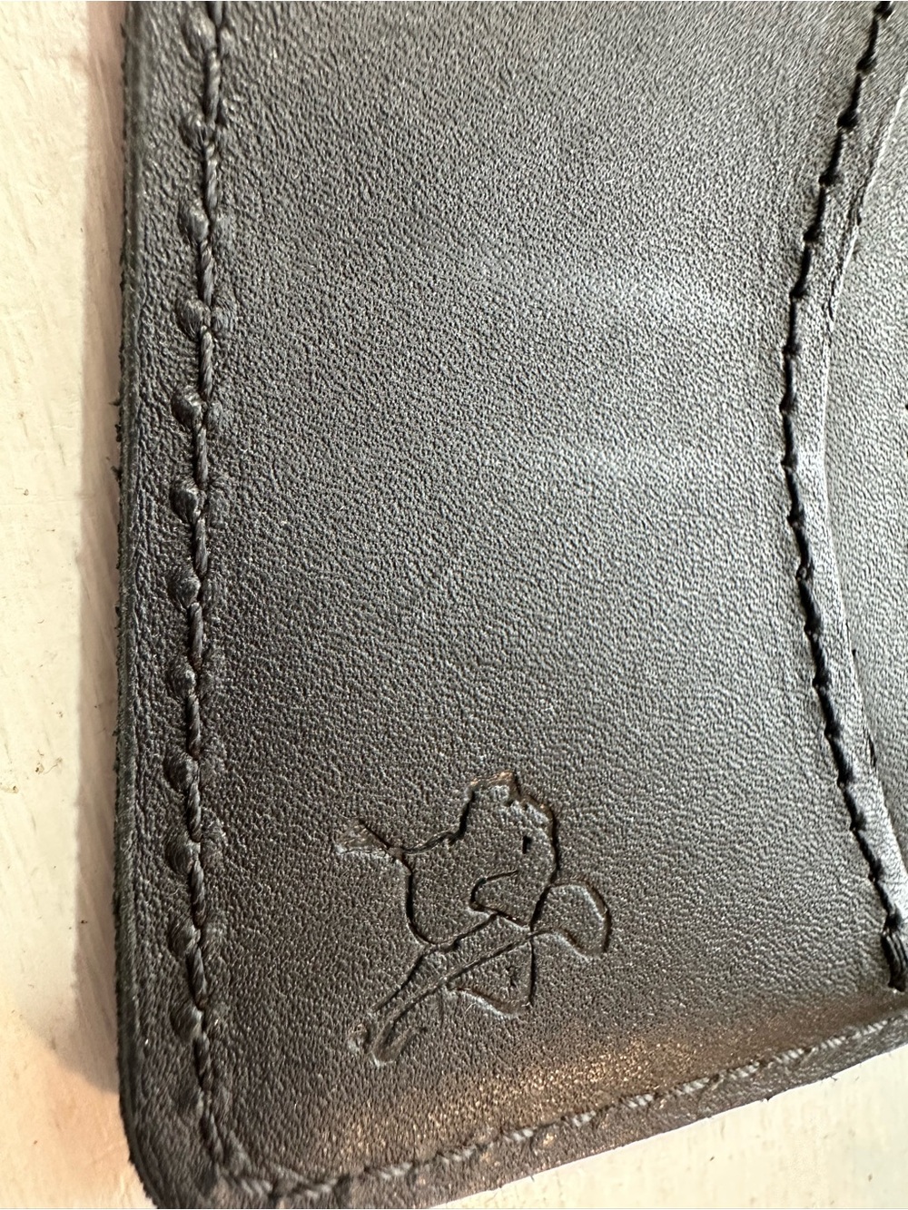 Saddleback Black Leather Clutch Wallet - Picture 9 of 14